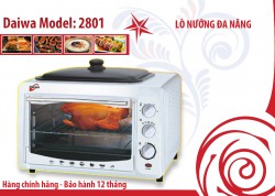 Lò nướng Daiwa Model: 2801