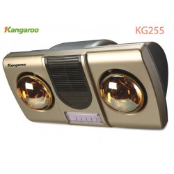 Đèn sưởi nhà tắm Kangaroo KG255 2 bóng vàng