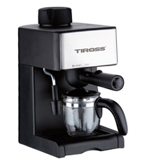 Máy pha cafe Espresso 4 cốc tiross, 800W TS621